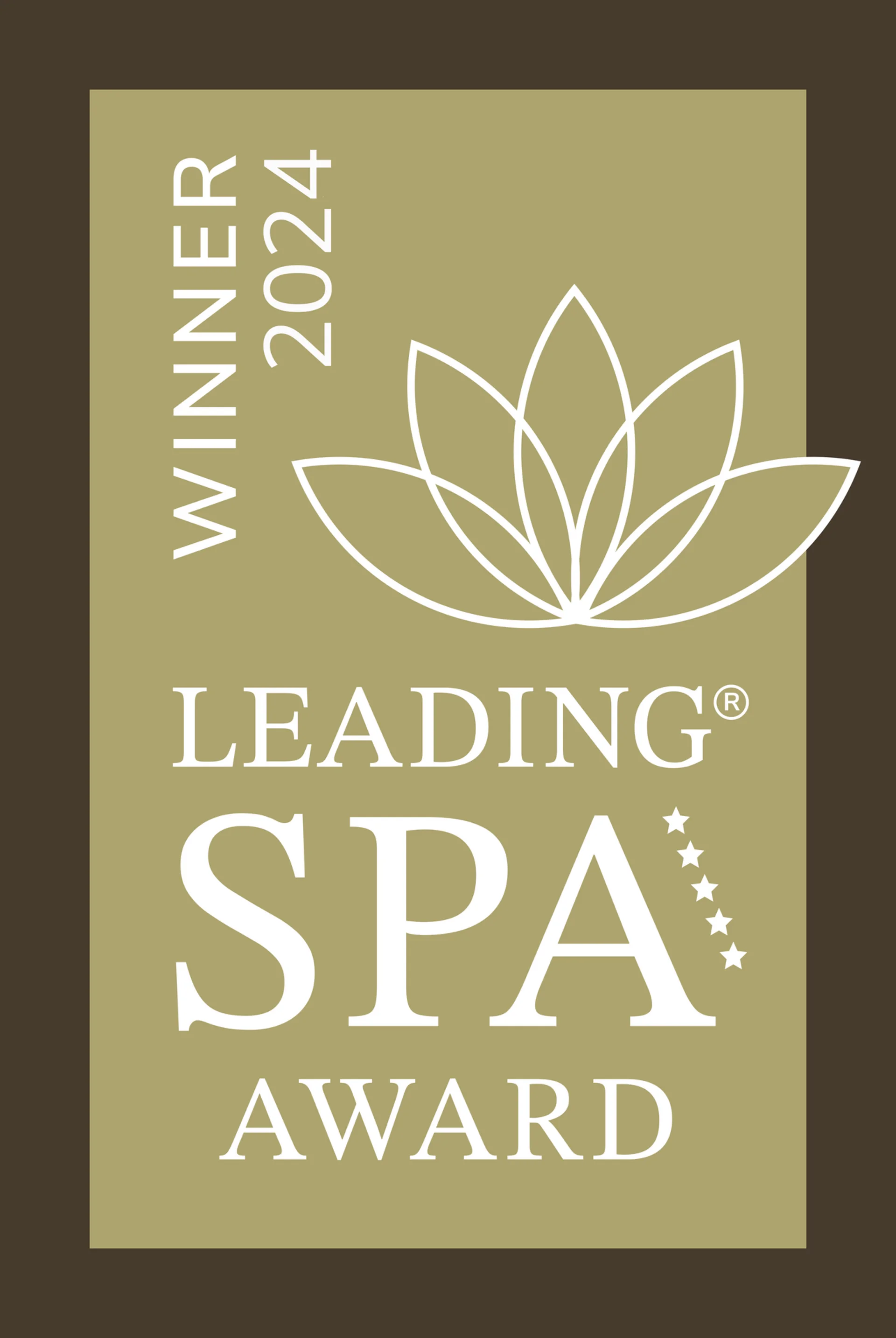 Bewertungen Leading Spa Award Gewinner 2024 Urkunde mit Lotus-Symbol