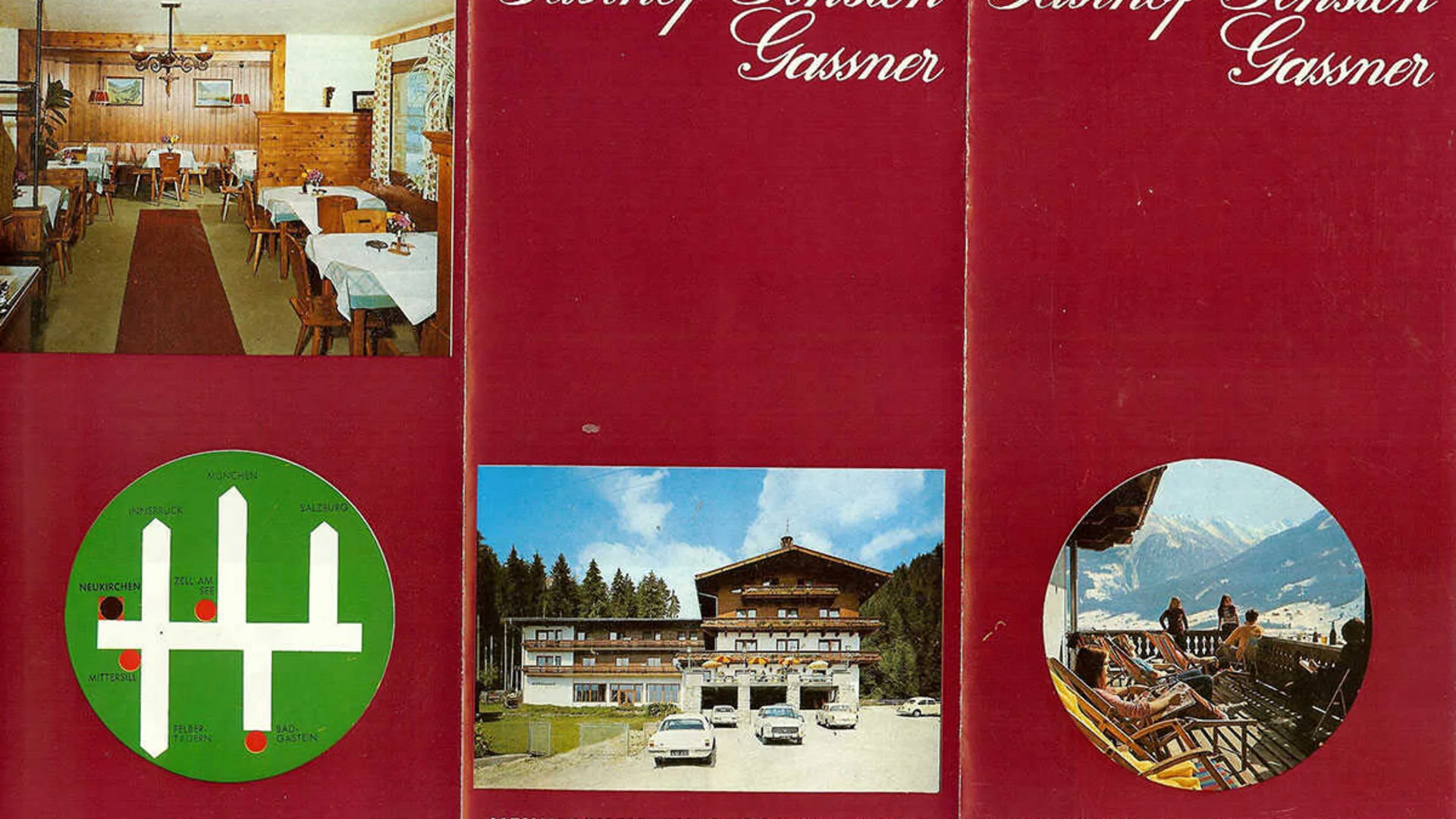 Das Hotel Gasthof Pension Gassner mit Innenraum, Außenansicht und Bergterrasse in Neukirchen